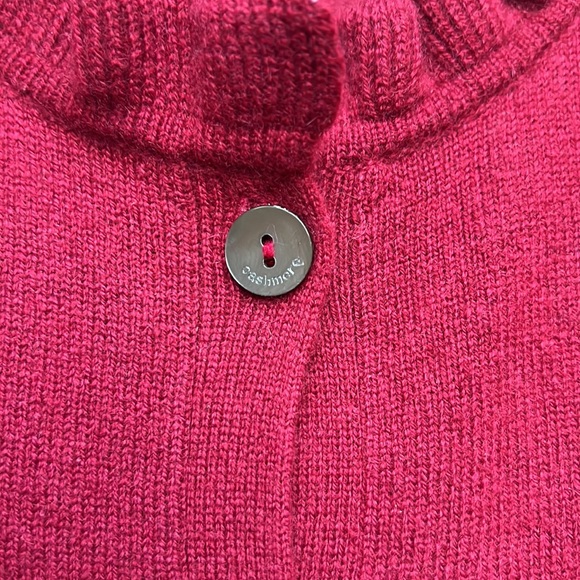 NWOT THE CASHMERE SHOP cardigan, size L - Picture 3 of 10